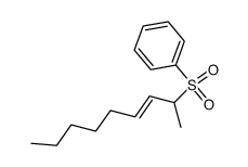(E)-(non-3-en-2-ylsulfonyl)benzene Structure
