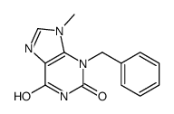 3-benzyl-9-methylpurine-2,6-dione结构式