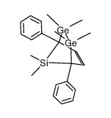 (1S,4S)-2,2,3,3,7,7-hexamethyl-1,4-diphenyl-7-sila-2,3-digermabicyclo[2.2.1]hept-5-ene Structure