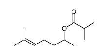 1,5-dimethylhex-4-enyl isobutyrate结构式