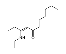 3-(ethylamino)undec-3-en-5-one结构式