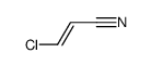 3-Chloroacrylonitrile Structure