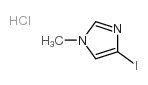 4-碘-1-甲基-1H-咪唑盐酸盐结构式