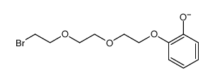 2-(2-(2-(2-bromoethoxy)ethoxy)ethoxy)phenolate结构式