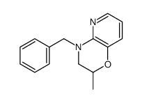 4-benzyl-2-methyl-2,3-dihydropyrido[3,2-b][1,4]oxazine结构式