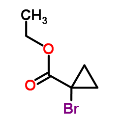 1-溴环丙烷甲酸乙酯结构式