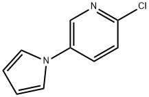 2-chloro-5-(1H-pyrrol-1-yl)pyridine Structure