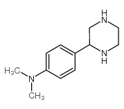 N,N-dimethyl-4-piperazin-2-ylaniline Structure