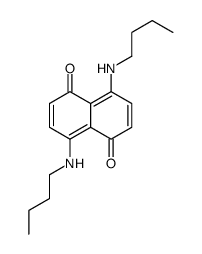 4,8-bis(butylamino)naphthalene-1,5-dione Structure