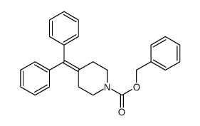 benzyl 4-benzhydrylidenepiperidine-1-carboxylate Structure