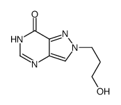 2-(3-hydroxypropyl)-4H-pyrazolo[4,3-d]pyrimidin-7-one Structure