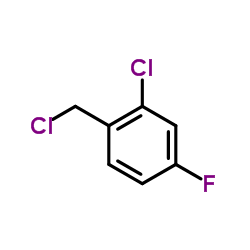 2-氯-4-氟苯甲基氯结构式