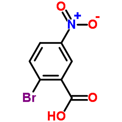 2-Bromo-5-nitrobenzoic acid structure