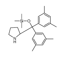 (R)-α,α-双(3,5-二甲基苯基)脯氨醇三甲基硅醚结构式