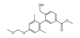 methyl 6-(hydroxymethyl)-4'-(methoxymethoxy)-2',6'-dimethylbiphenyl-3-carboxylate Structure