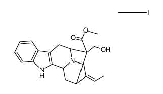 Akuammidin-Methoiodid结构式
