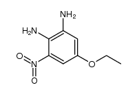 5-ethoxy-3-nitro-o-phenylenediamine Structure