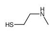 2-(methylamino)ethanethiol Structure
