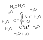 硒酸钠(十水)结构式