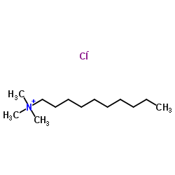 N,N,N-Trimethyl-1-decanaminium chloride Structure