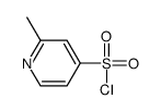 2-Methyl-pyridine-4-sulfonyl chloride Structure