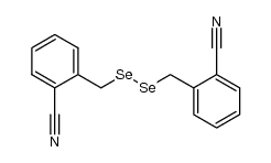 bis(2-cyanobenzyl)diselenide结构式