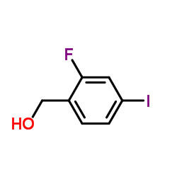 (2-Fluoro-4-iodophenyl)methanol Structure