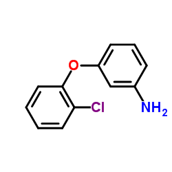 3-(2-氯苯氧基)-苯胺结构式