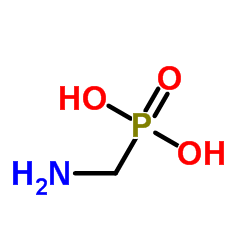 Aminomethylphosphonic acid Structure