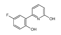6-(5-fluoro-2-hydroxyphenyl)-1H-pyridin-2-one结构式