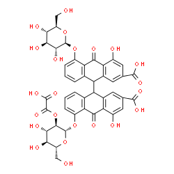 sennoside E Structure