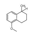 1-deuterio-2,3,4-tetrahydro-5-methoxy-1-naphthalenol Structure