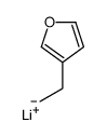 lithium,3-ethylfuran Structure