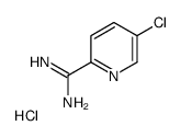 5-氯吡啶甲酰胺盐酸盐结构式
