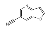 呋喃并[3,2-b]吡啶-6-甲腈结构式