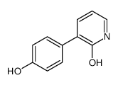 3-(4-hydroxyphenyl)-1H-pyridin-2-one结构式