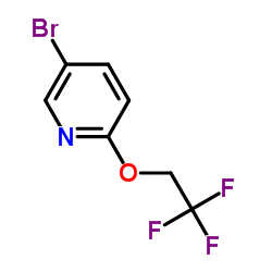 5-Bromo-2-(2,2,2-trifluoroethoxy)pyridine Structure