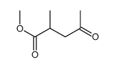 Methyl 2-methyl-4-oxopentanoate结构式