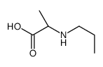 (2S)-2-(propylamino)propanoic acid结构式