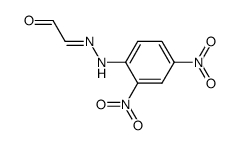 GLYOXAL MONO-2,4-DINITROPHENYLHYDRAZONE structure