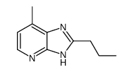 7-methyl-2-propyl-1H-imidazo[4,5-b]pyridine Structure