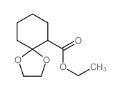 ethyl 1,4-dioxaspiro[4.5]decane-6-carboxylate结构式