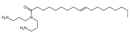 N,N-bis(3-aminopropyl)octadec-9-enamide结构式