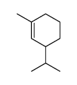 1-Methyl-3-(1-methylethyl)cyclohexene结构式