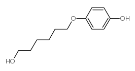 4-(6-羟己基氧基)苯酚结构式