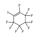 1,3,3,4,4,5,5,6,6-nonafluoro-2-iodocyclohexene Structure