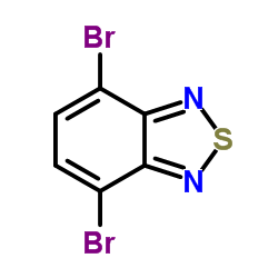 4,7-Dibromo-2,1,3-benzothiadiazole Structure