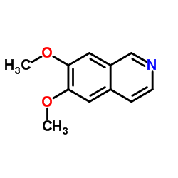 6,7-二甲氧基异喹啉结构式