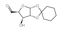 (3aR,5S,6S,6aR)-6-[[(3aR,5S,6S,6aR)-6-hydroxyspiro[3a,5,6,6a-tetrahydrofuro[2,3-d][1,3]dioxole-2,1'-cyclohexane]-5-yl]-hydroxymethoxy]spiro[3a,5,6,6a-tetrahydrofuro[2,3-d][1,3]dioxole-2,1'-cyclohexane]-5-carbaldehyde Structure