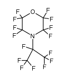 perfluoro(N-iso-propylmorpholine)结构式